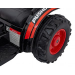 Elektrický traktor/bager - červený